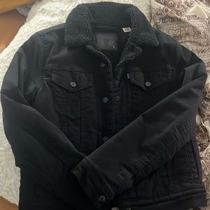 Levi Jean fuzzy jacket